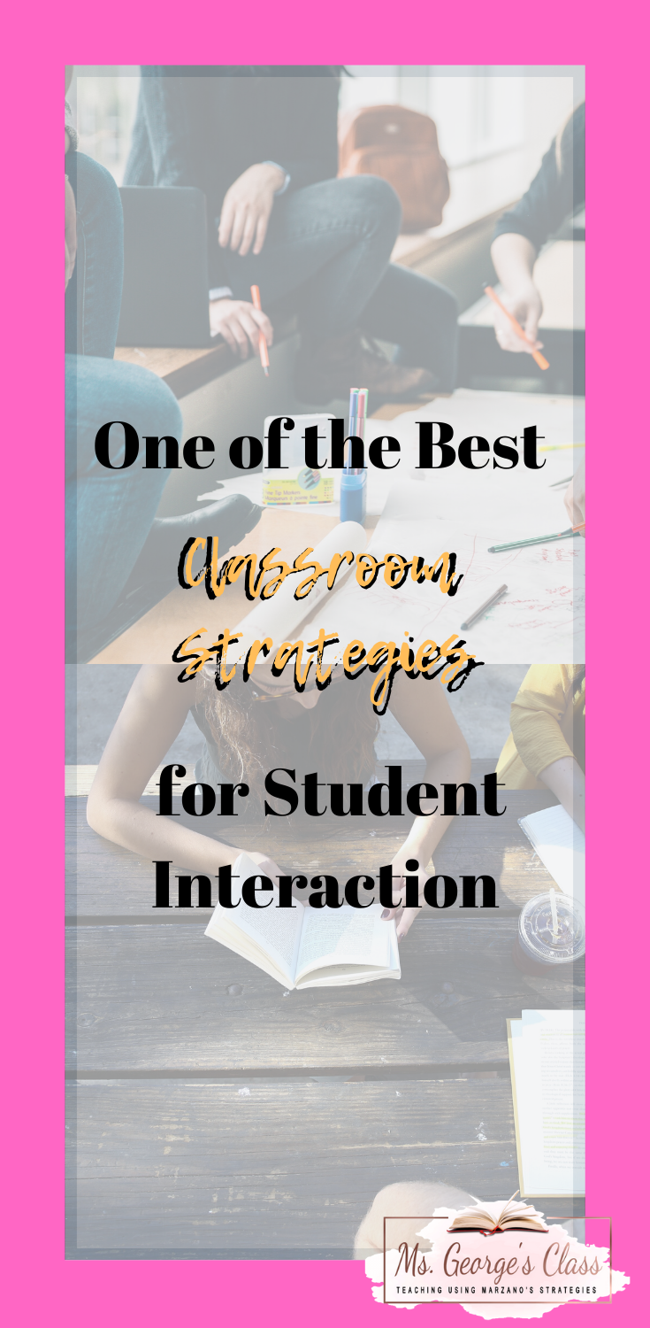 One of the Best Classroom Strategies for Student Interaction
